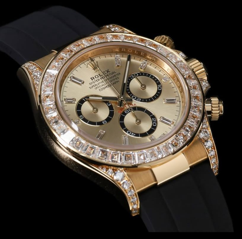 Role_X Daytona – Diamond Bezel Chronograph Watch