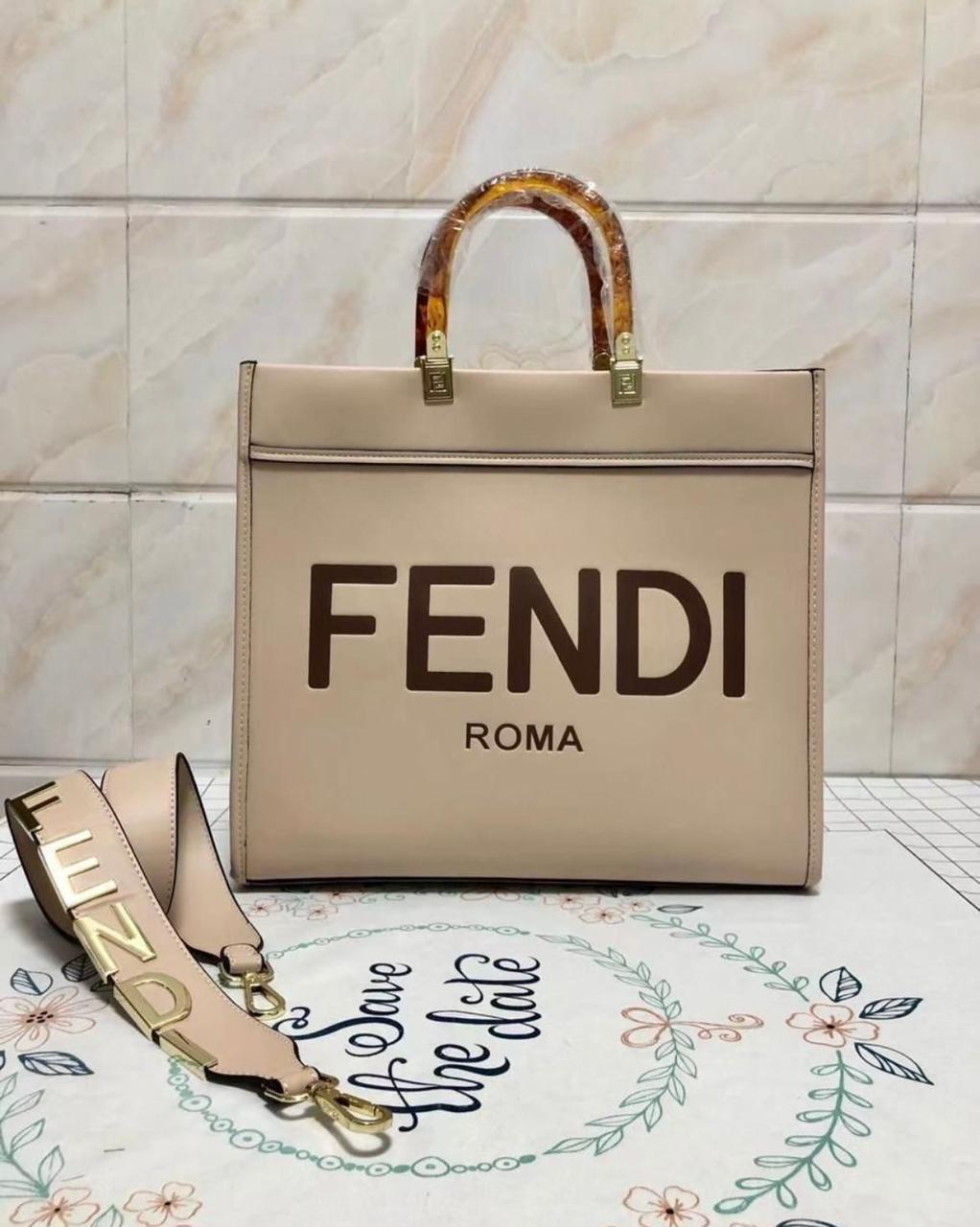 Fend_I Sunshine Shopper Large Tote