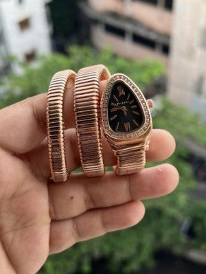 BVLGAR_i Serpenti Snake Watch