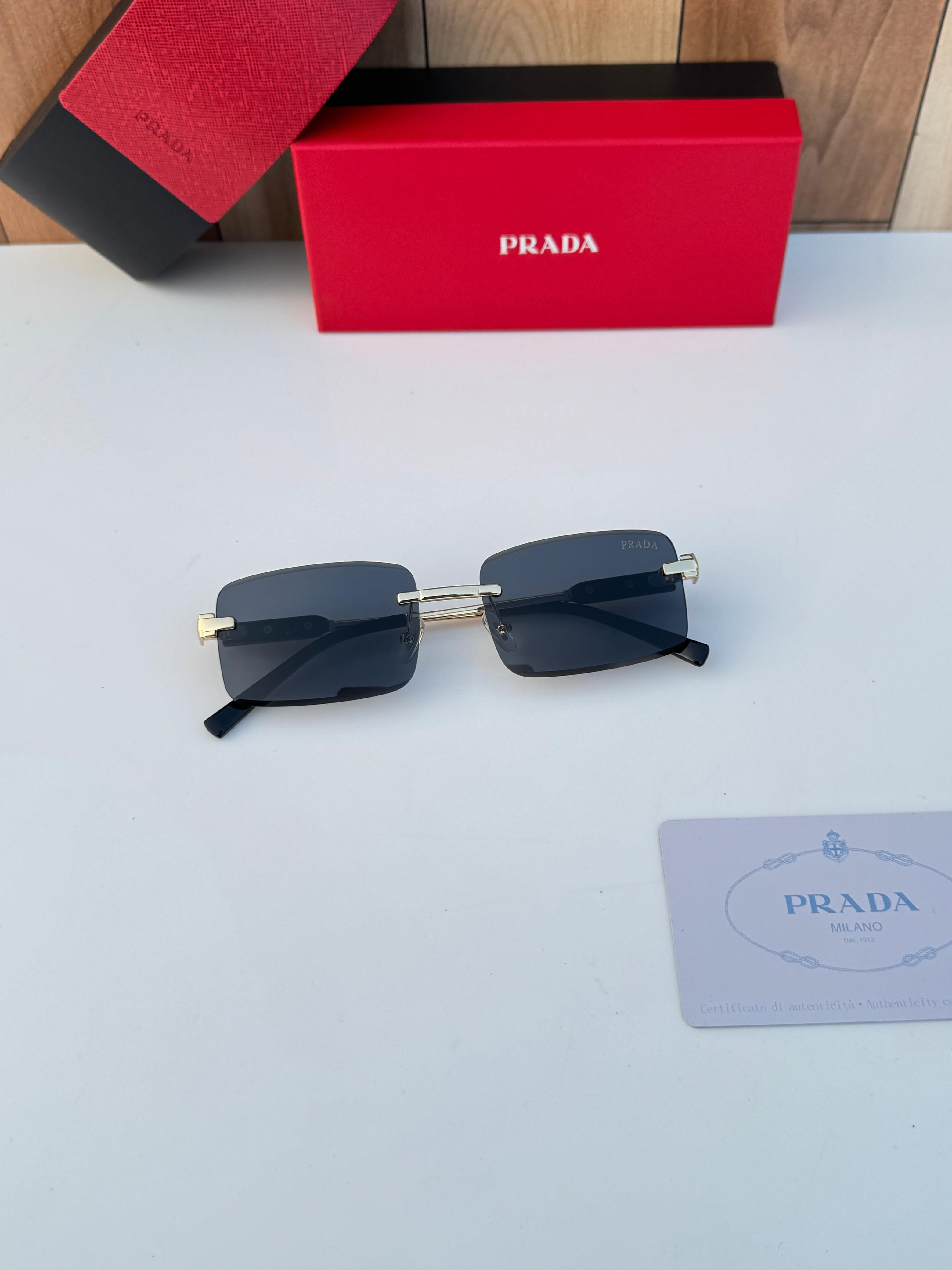 PRAD_a 5374 Rimless Sunglasses