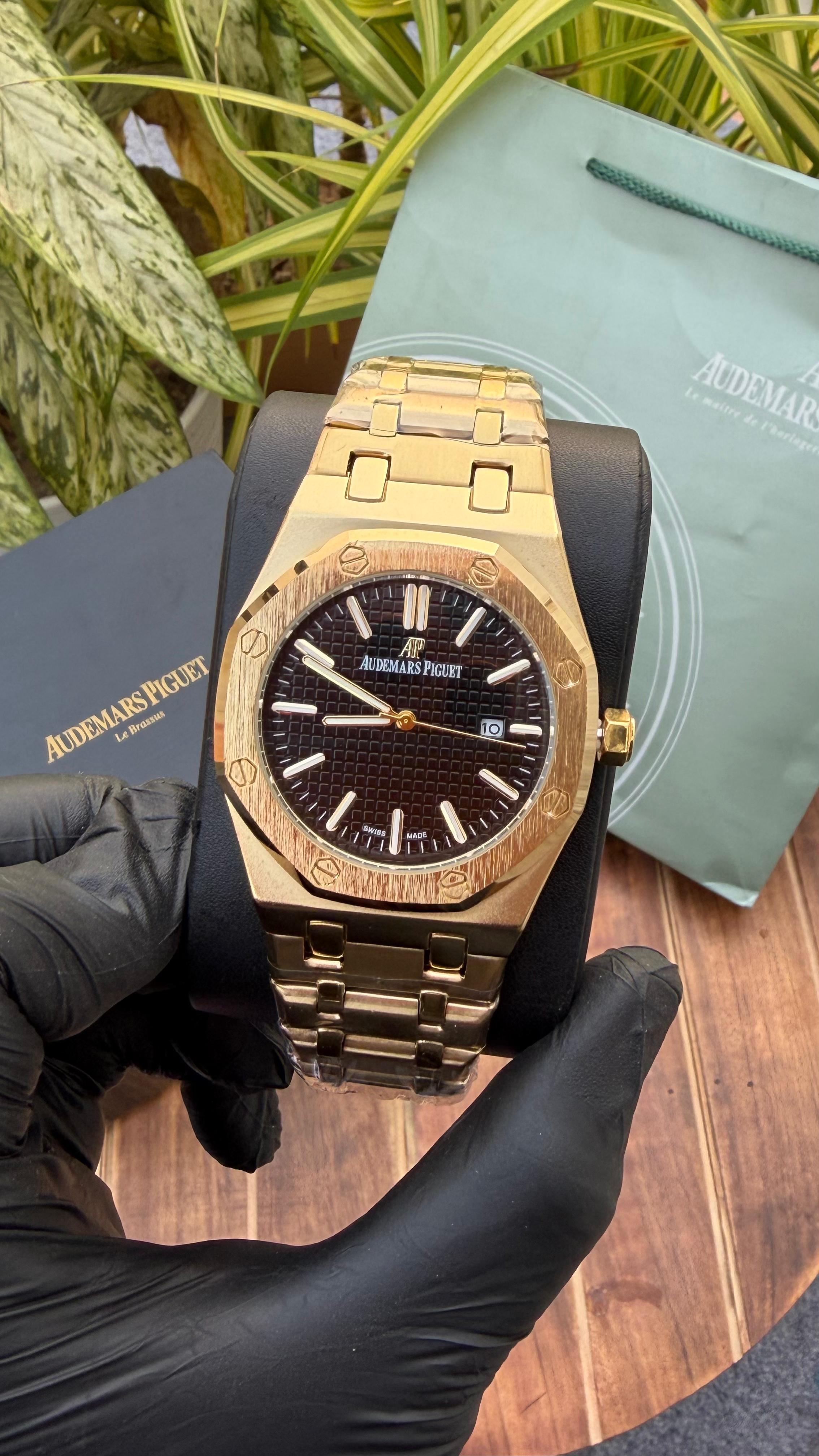 Audemar_S Piuget Royal Oak Inspired Automatic Watch