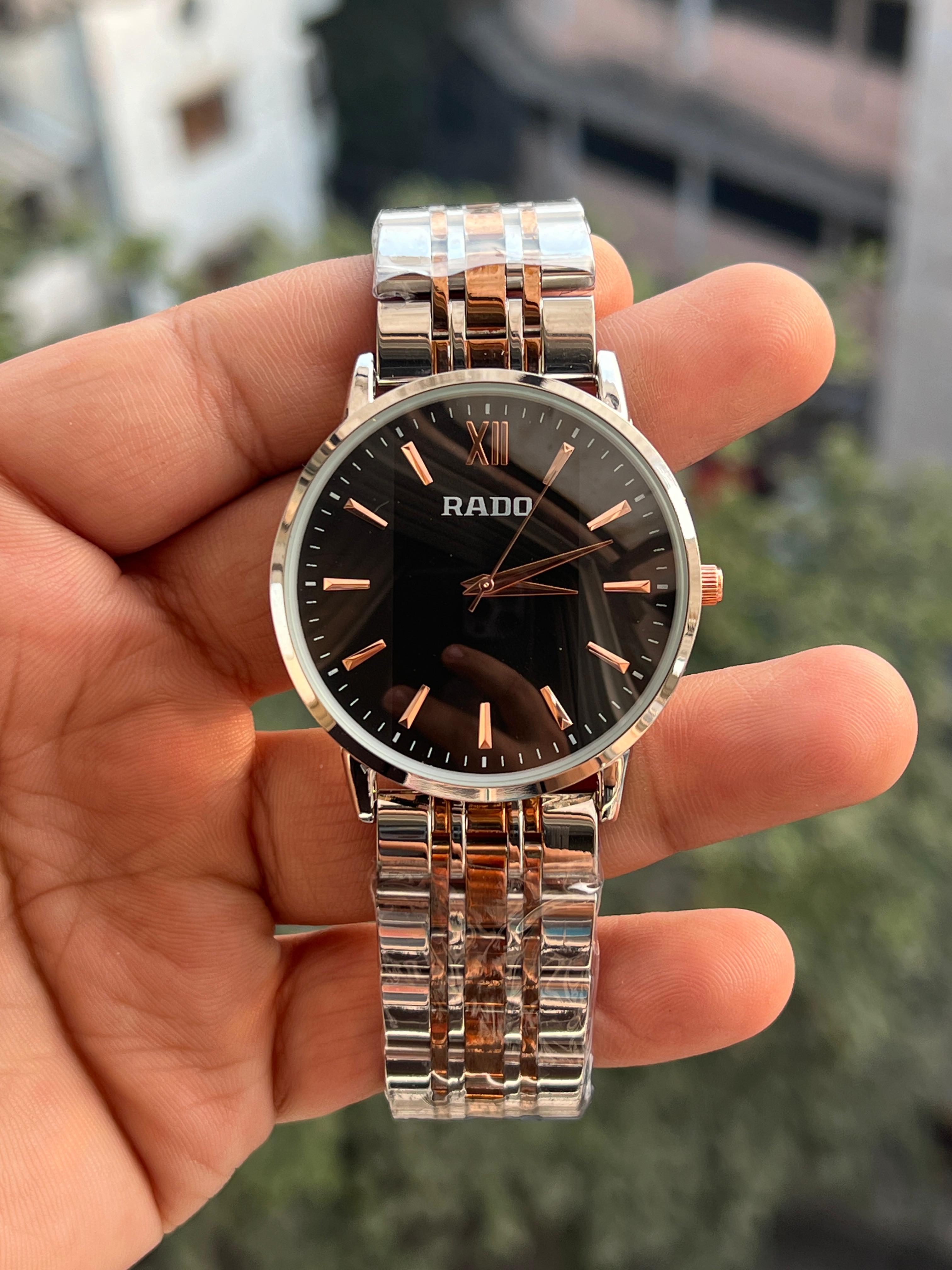 RAD_o Round – Classic Stainless Steel Watch