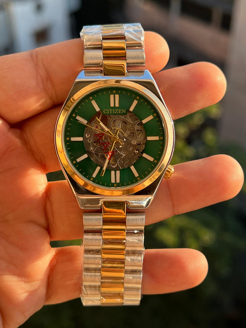 Citize_N Dual-Tone Automatic Watch