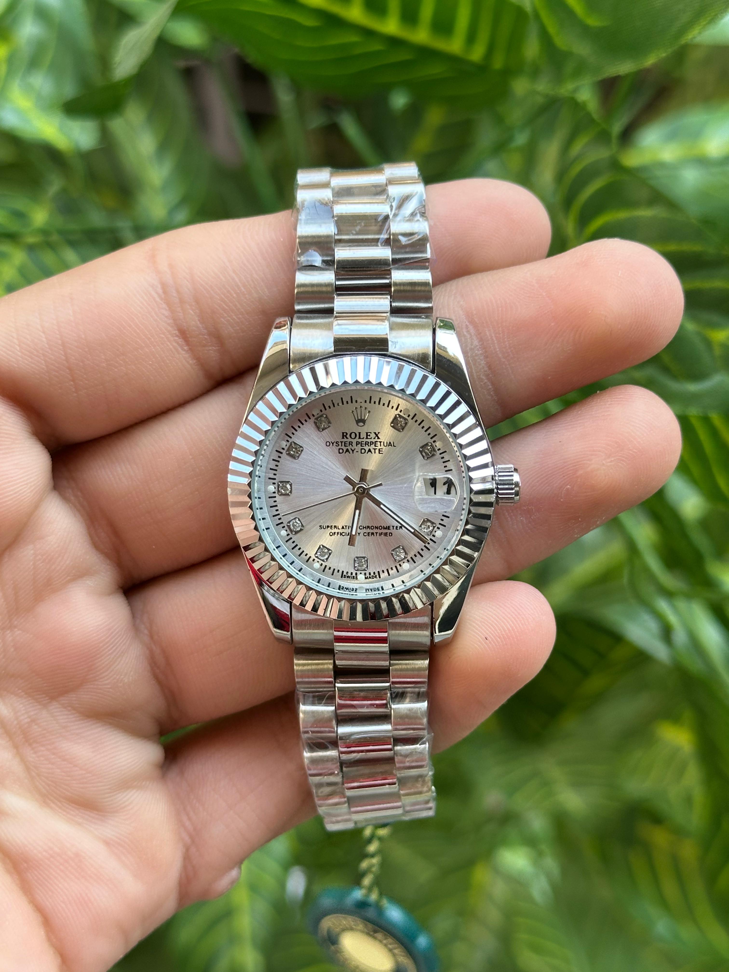 Role_x Date Watch – Two-Tone Finish