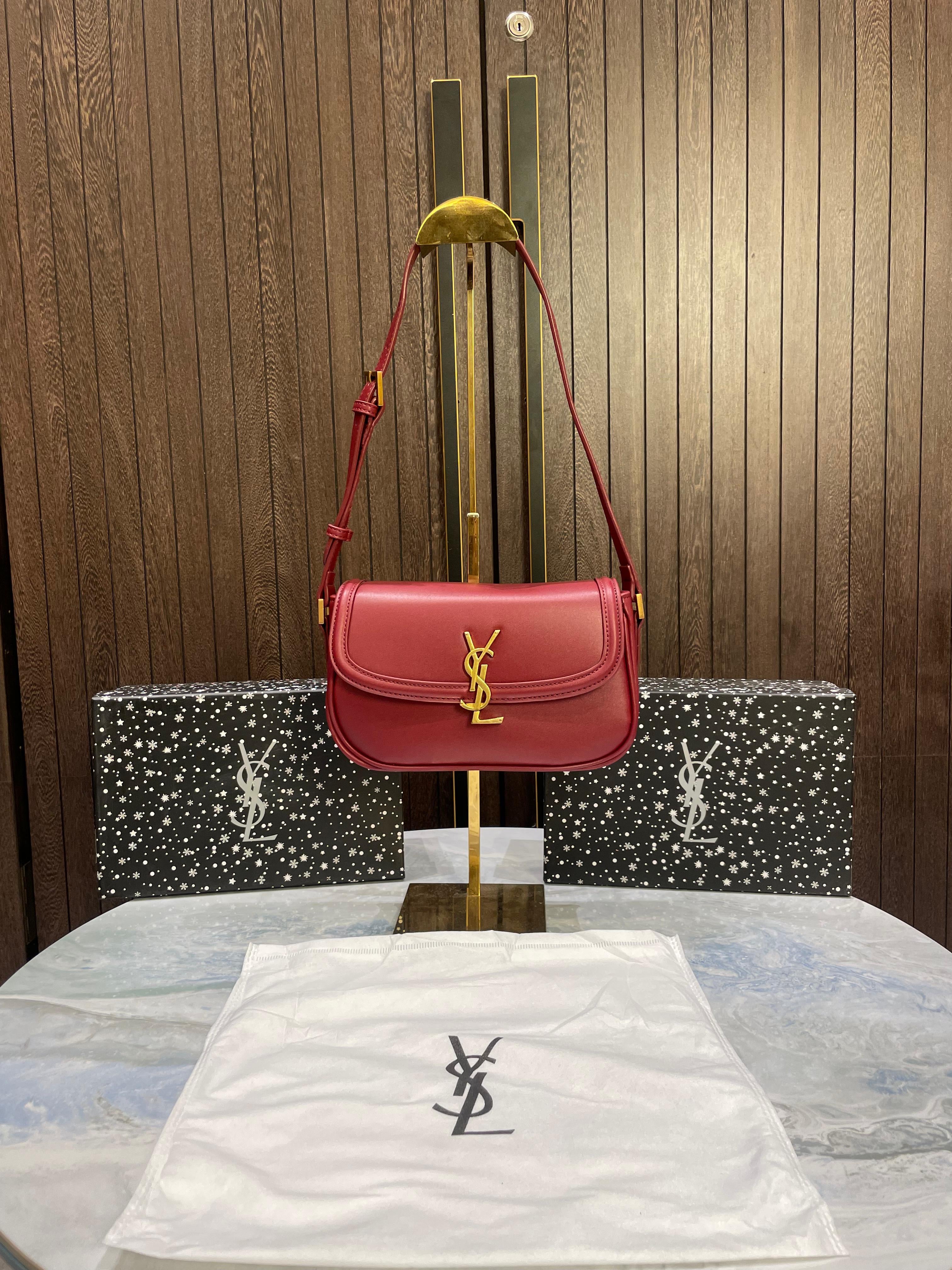 YSL SAINT LAURENT SOLFERINO IN BOX