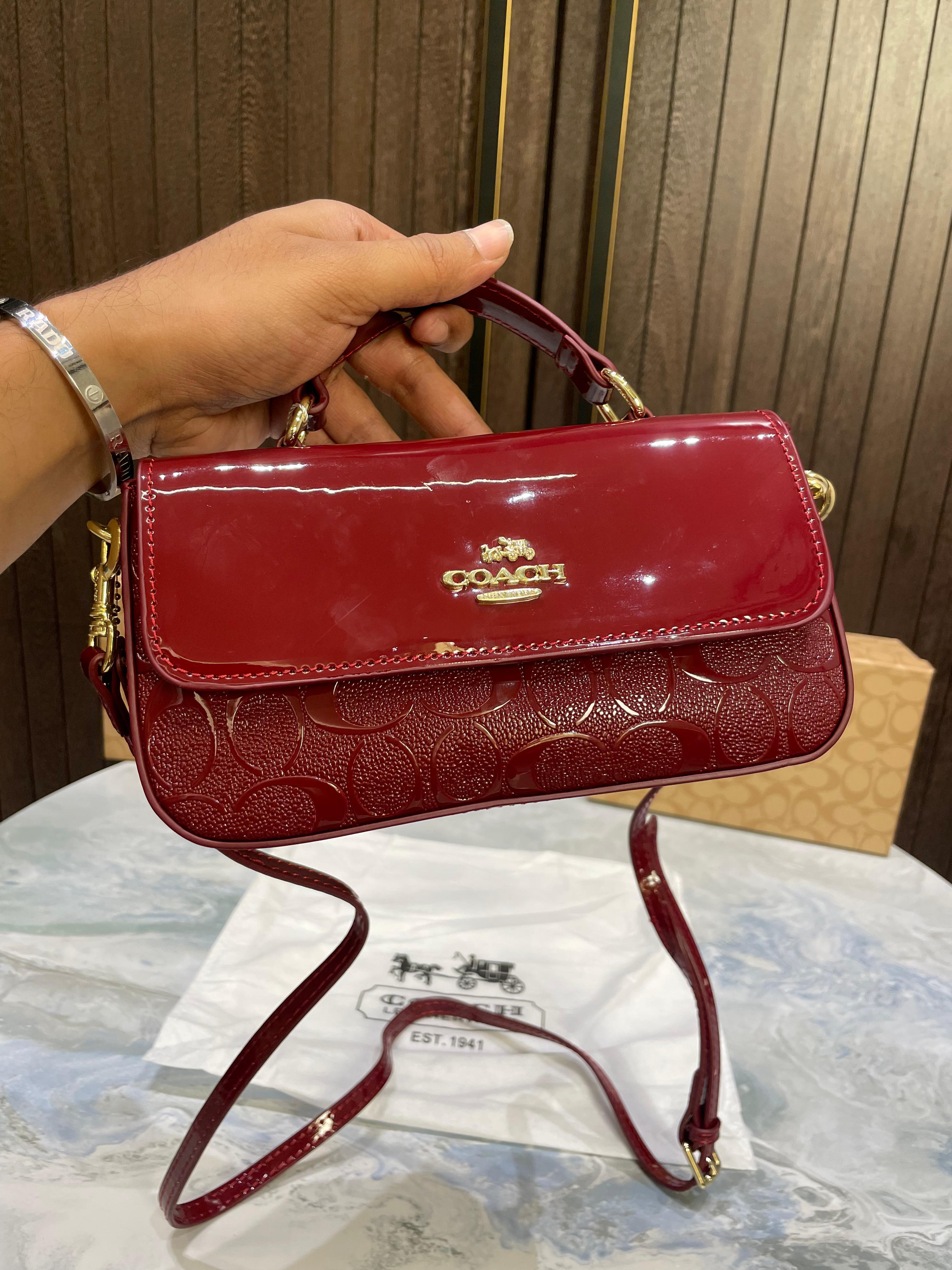 Coach Hailey Flap Signature Bag