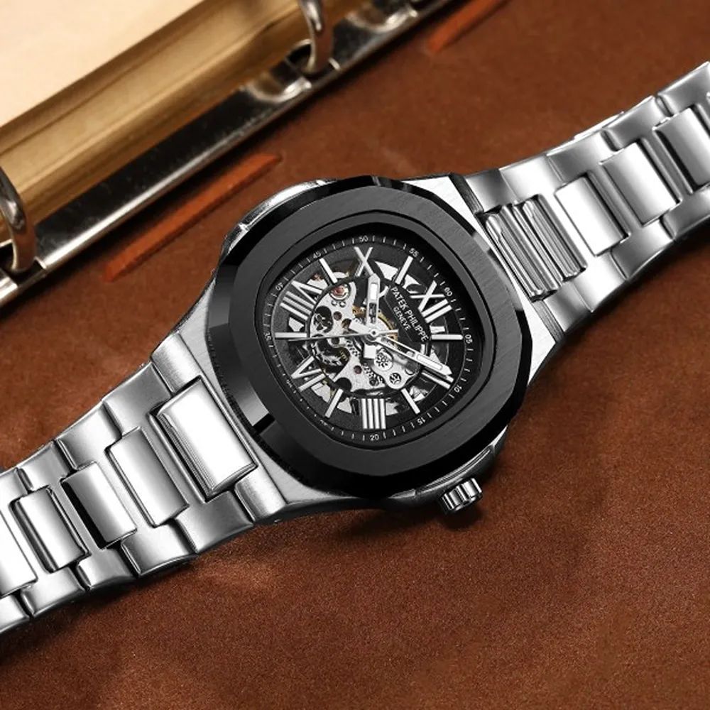 Pate_kK Philippe Skeleton Automatic – Metal Series