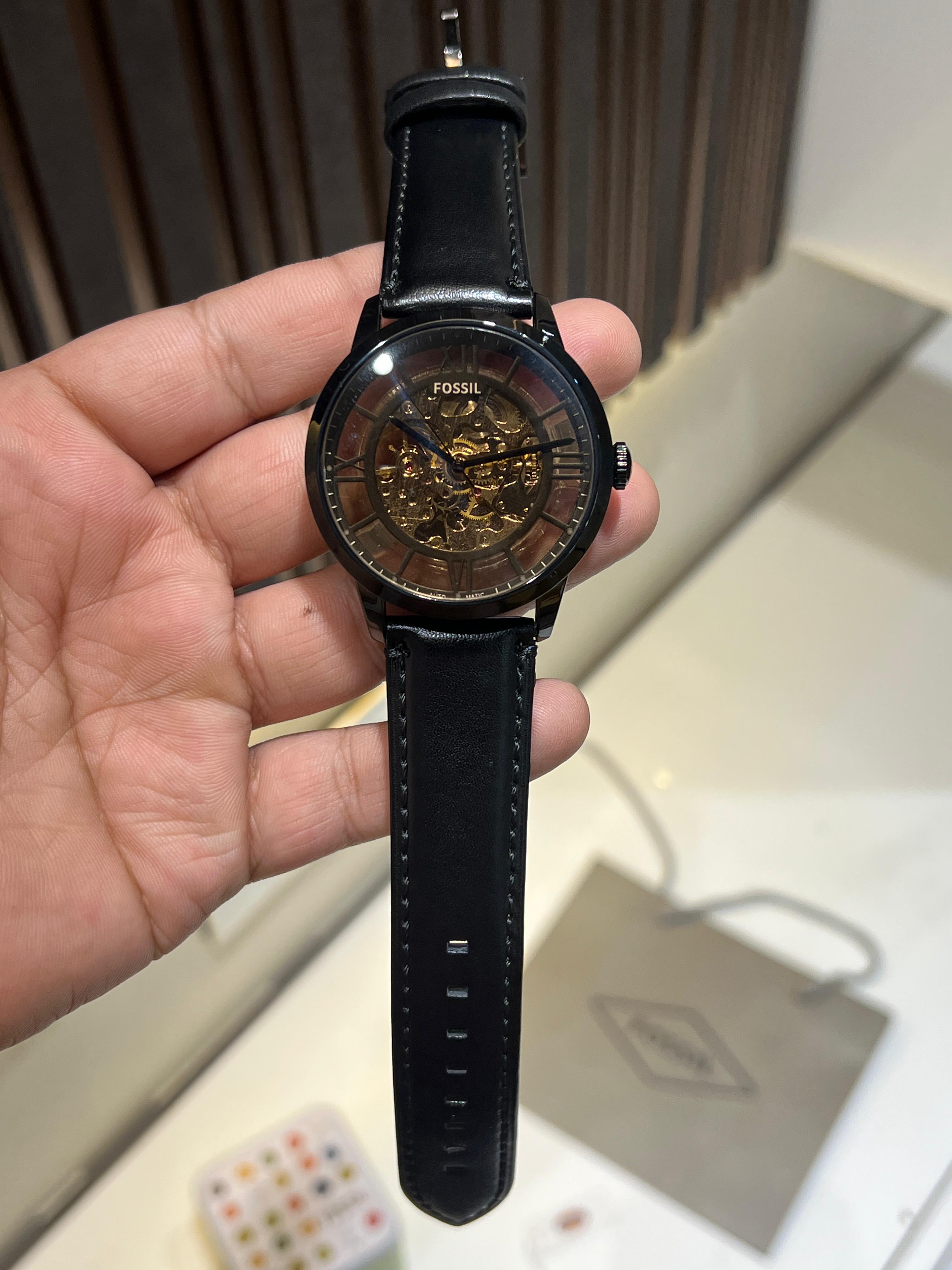 FOSSi_lTownsman Automatic Skeleton Watch