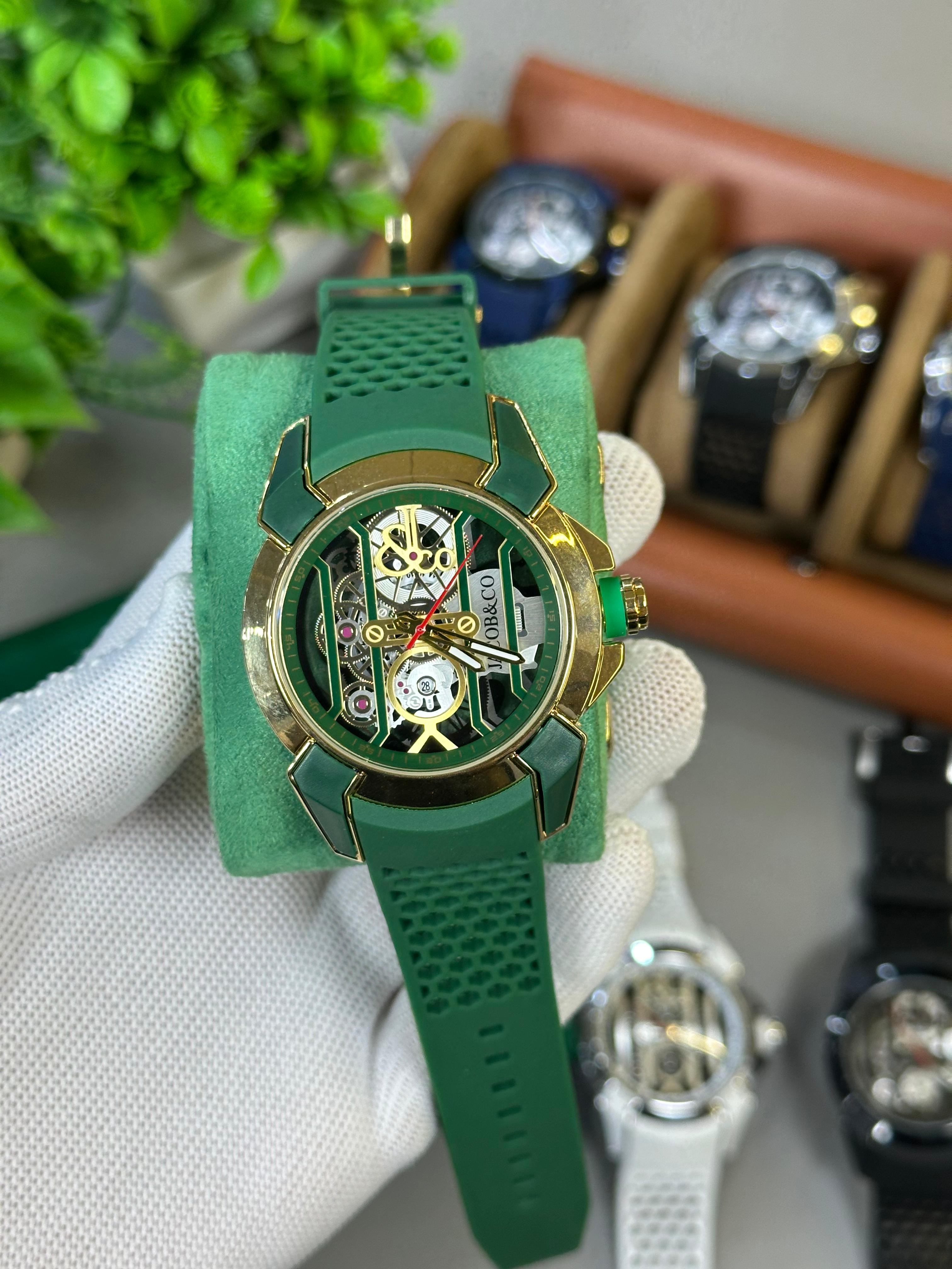 Jacob & Co Skeleton Back-Open Luxury Watch