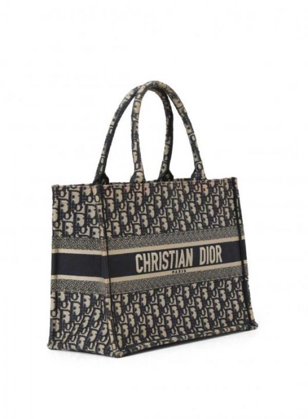 Dio_R Book Tote – Oblique Jacquard