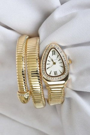 BVLGAR_i Serpenti Snake Watch