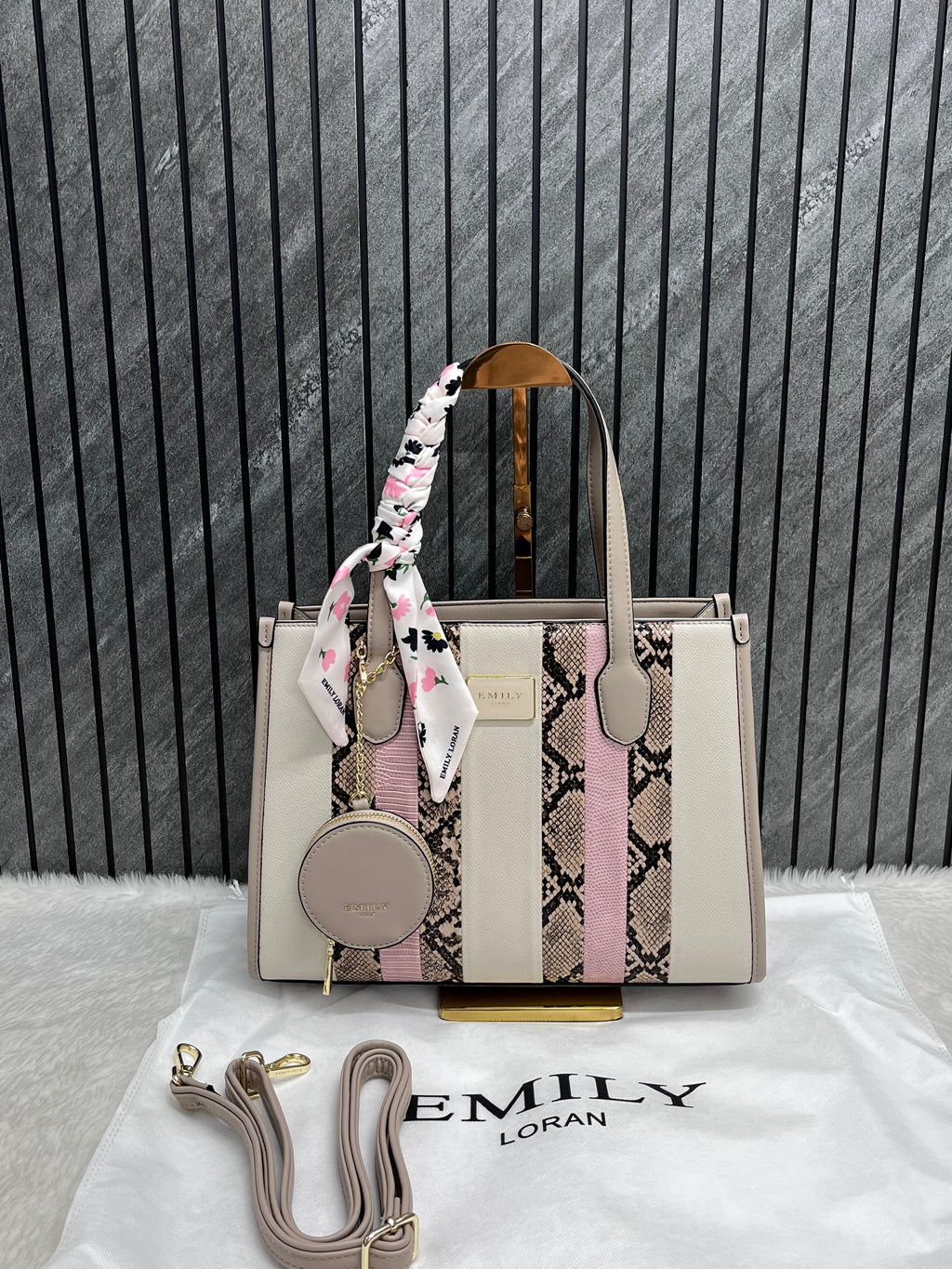 Emily Loran Satchel – Premium High-End Leather Handbag