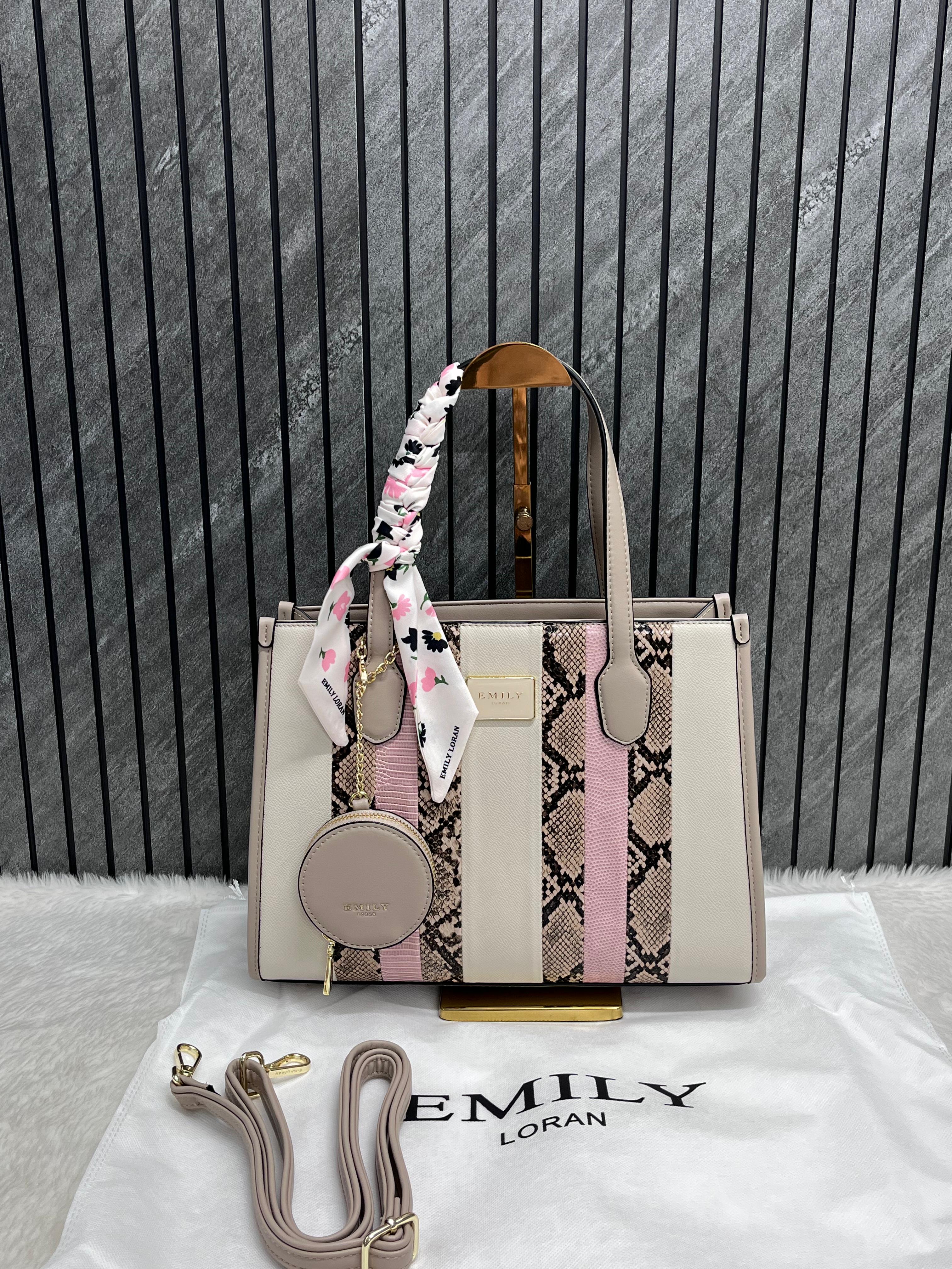 Emily Loran Satchel – Premium High-End Leather Handbag