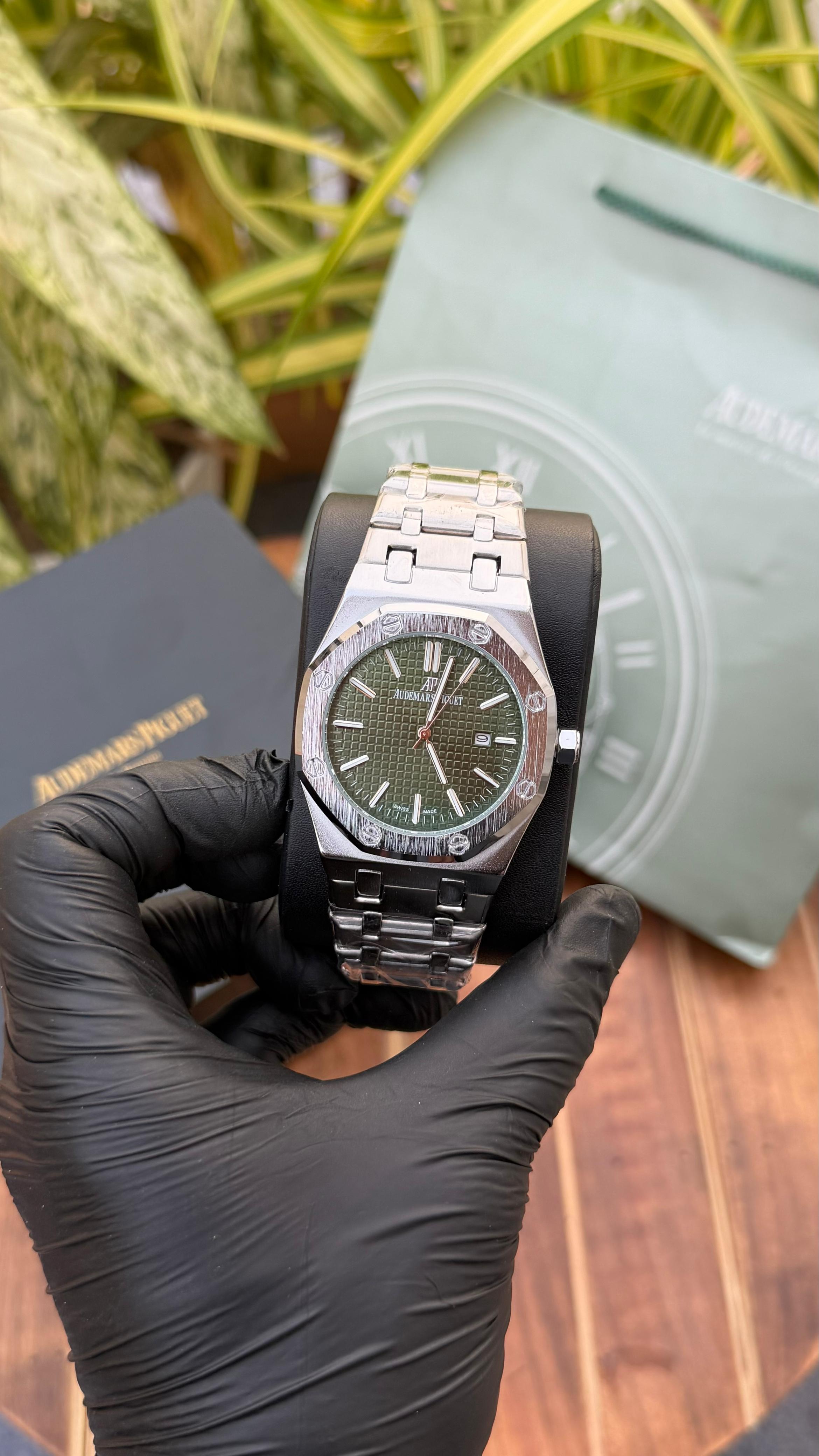 Audemar_S Piuget Royal Oak Inspired Automatic Watch