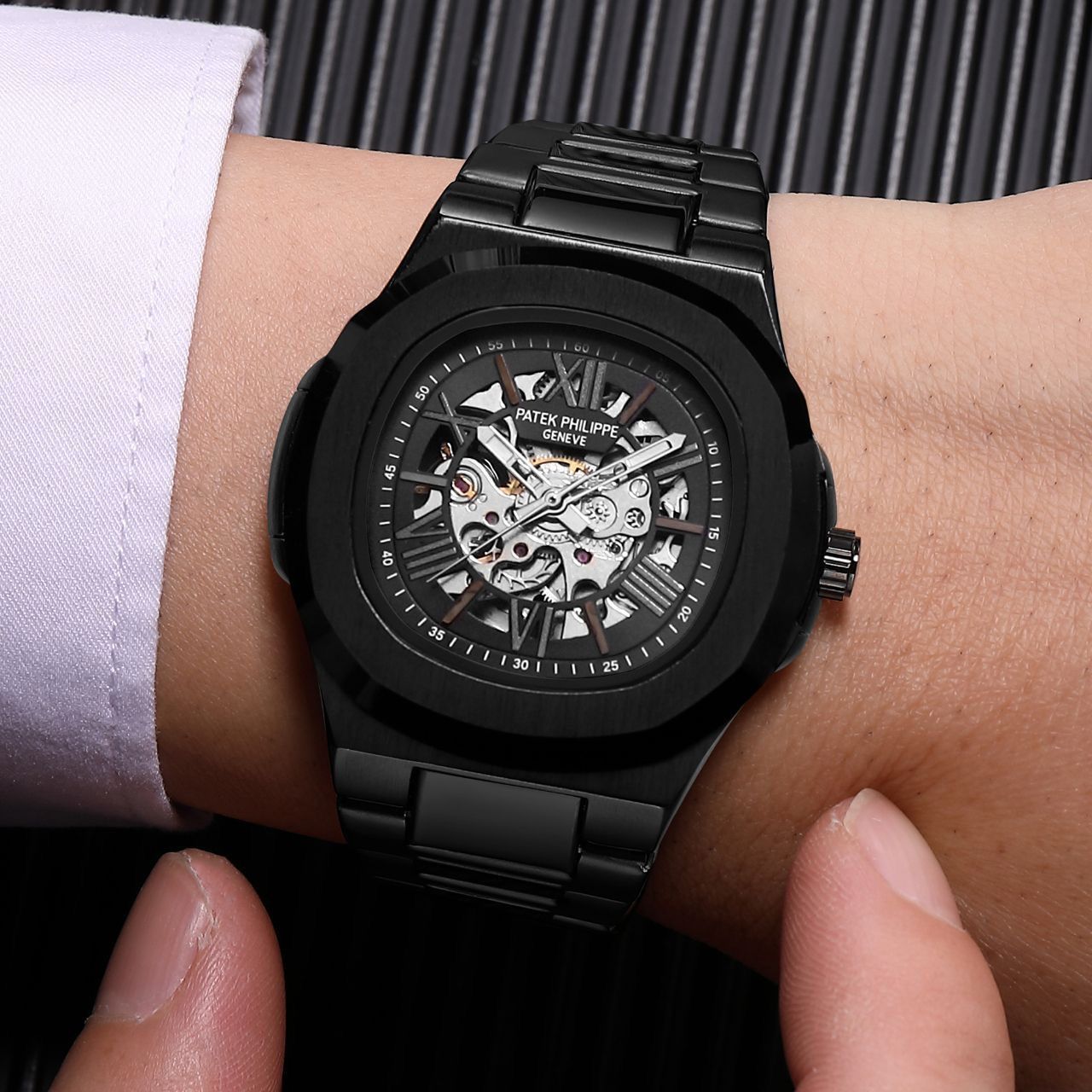 Pate_kK Philippe Skeleton Automatic – Metal Series