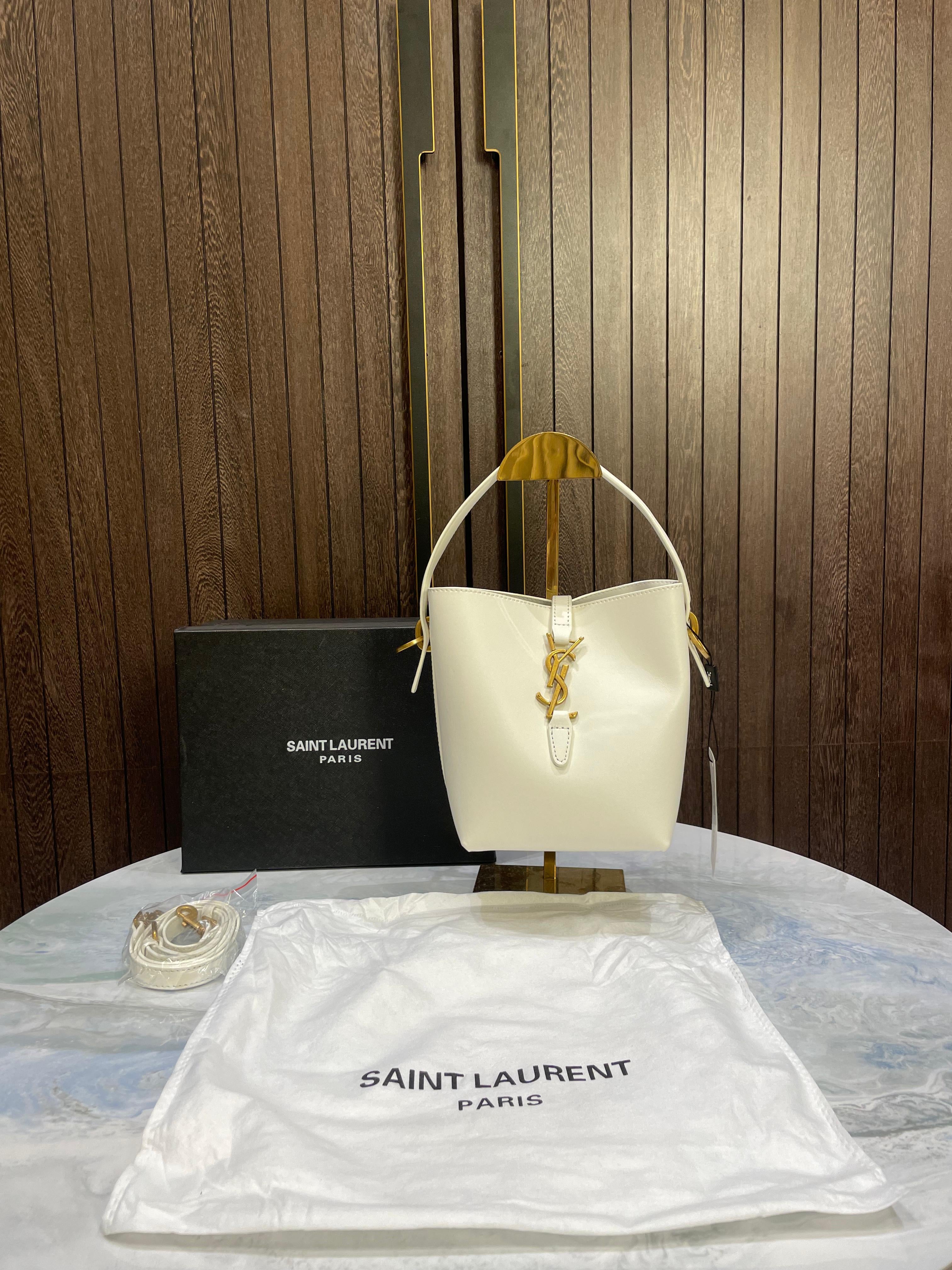 YSL saint laurent LE 37 bucket bag with box