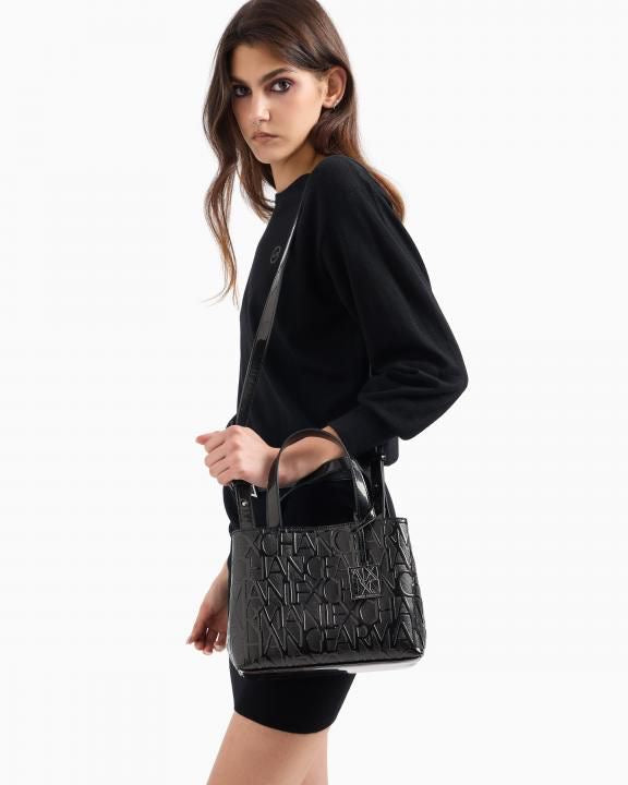 Arm_ani Exchange Embossed Logo Bag (with Original Box)