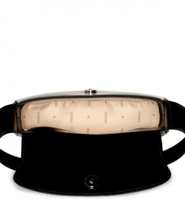 Guess PU bucket shoulder bag with applique with box