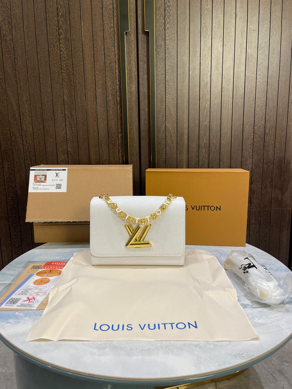 Louis _Vuitton Twist PM with double box