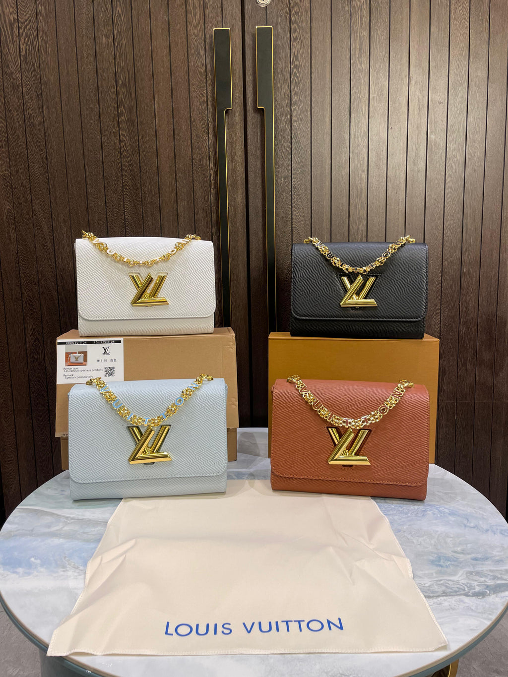 Louis _Vuitton Twist PM with double box
