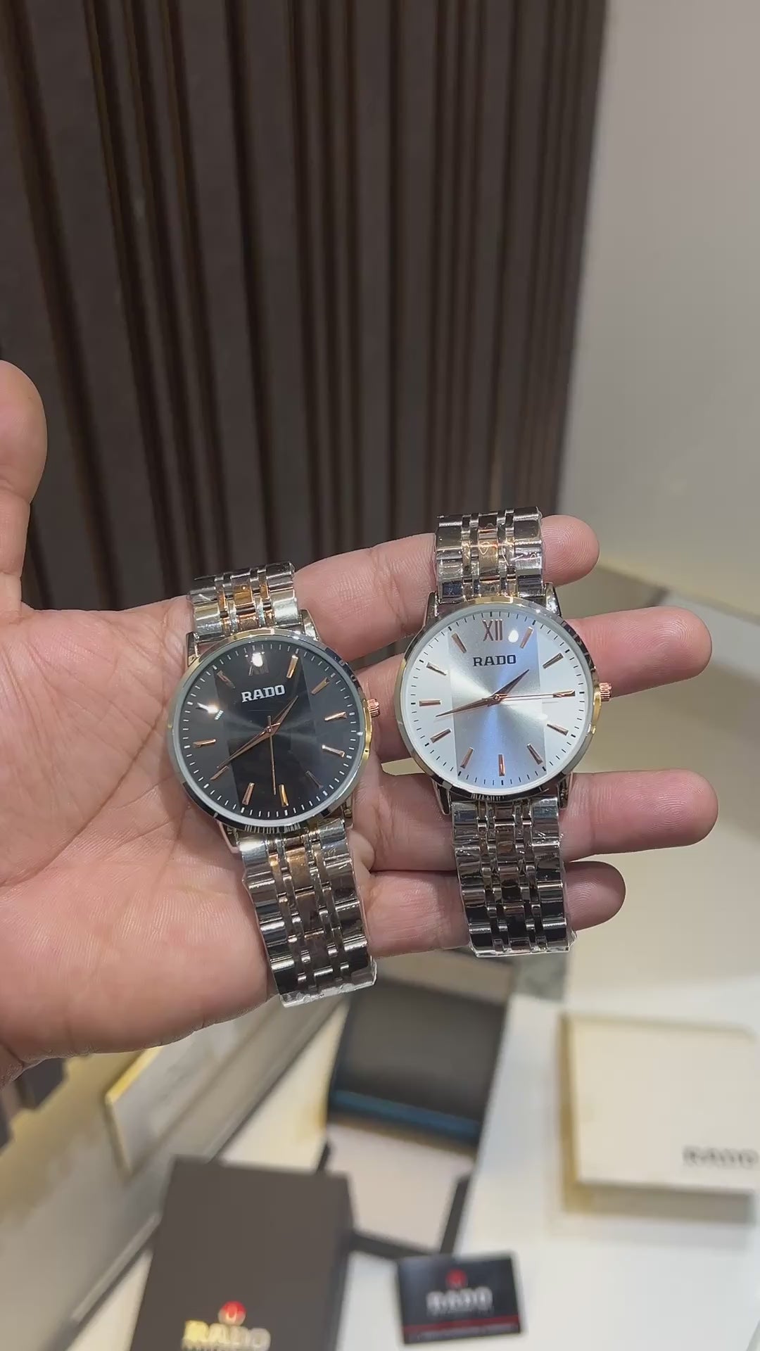 RAD_o Round – Classic Stainless Steel Watch