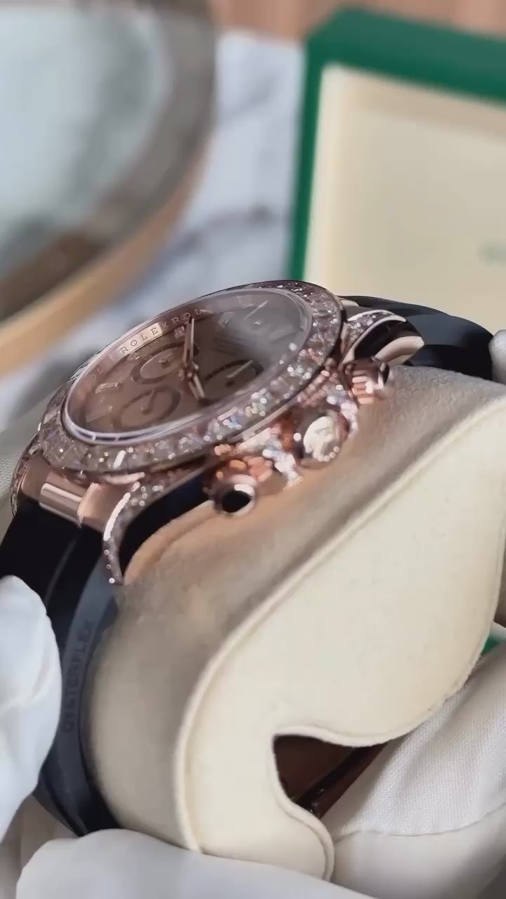 Role_X Daytona – Diamond Bezel Chronograph Watch