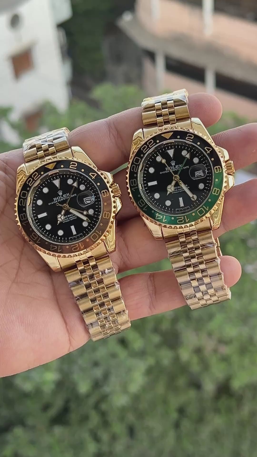 Role_x GMT-Master II – Gold