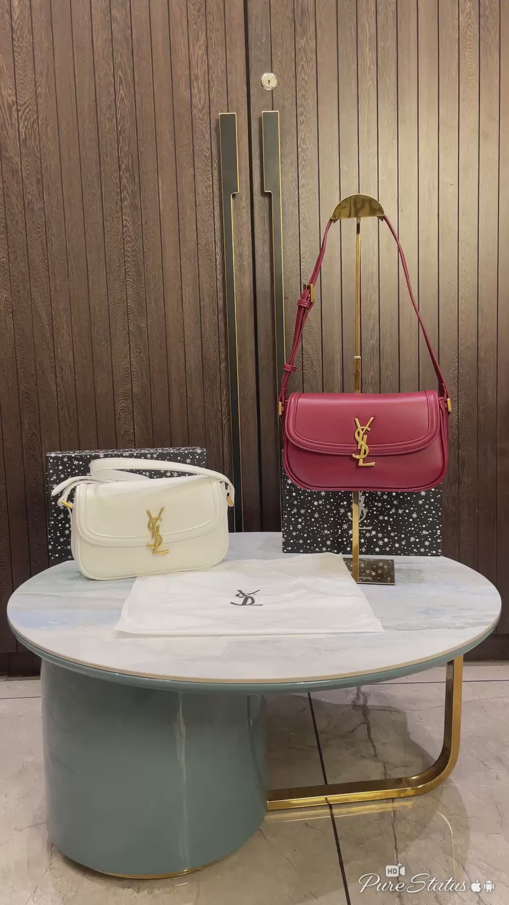 YSL SAINT LAURENT SOLFERINO IN BOX