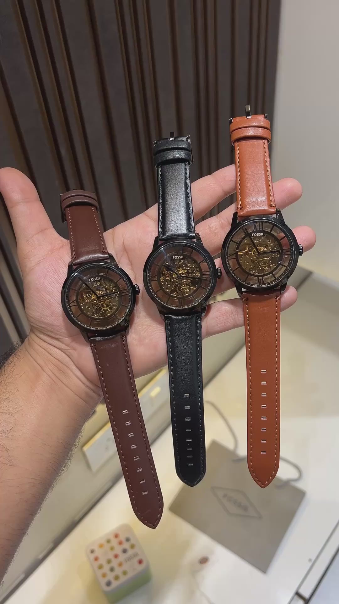 FOSSi_lTownsman Automatic Skeleton Watch