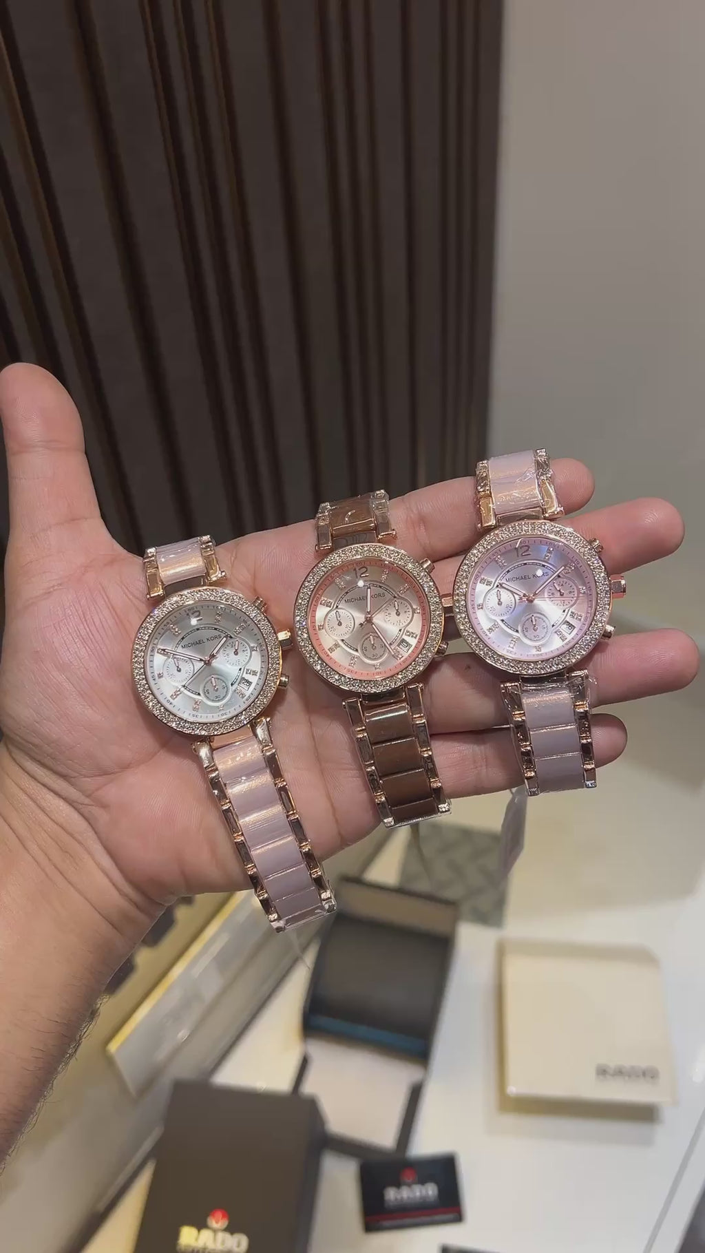 Michae_L Kors Ladies Chronograph Watch