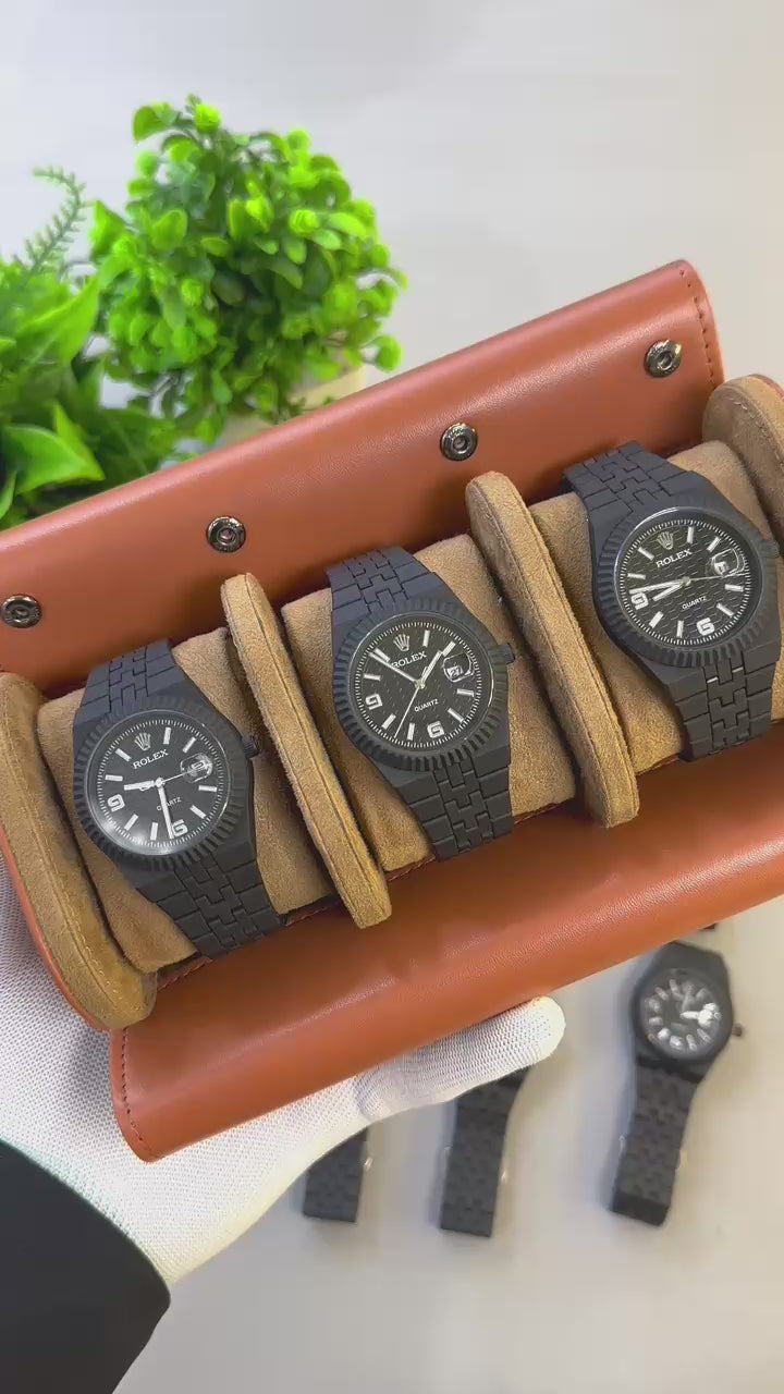 Role_X Land Dweller – Black Edition Quartz Watch