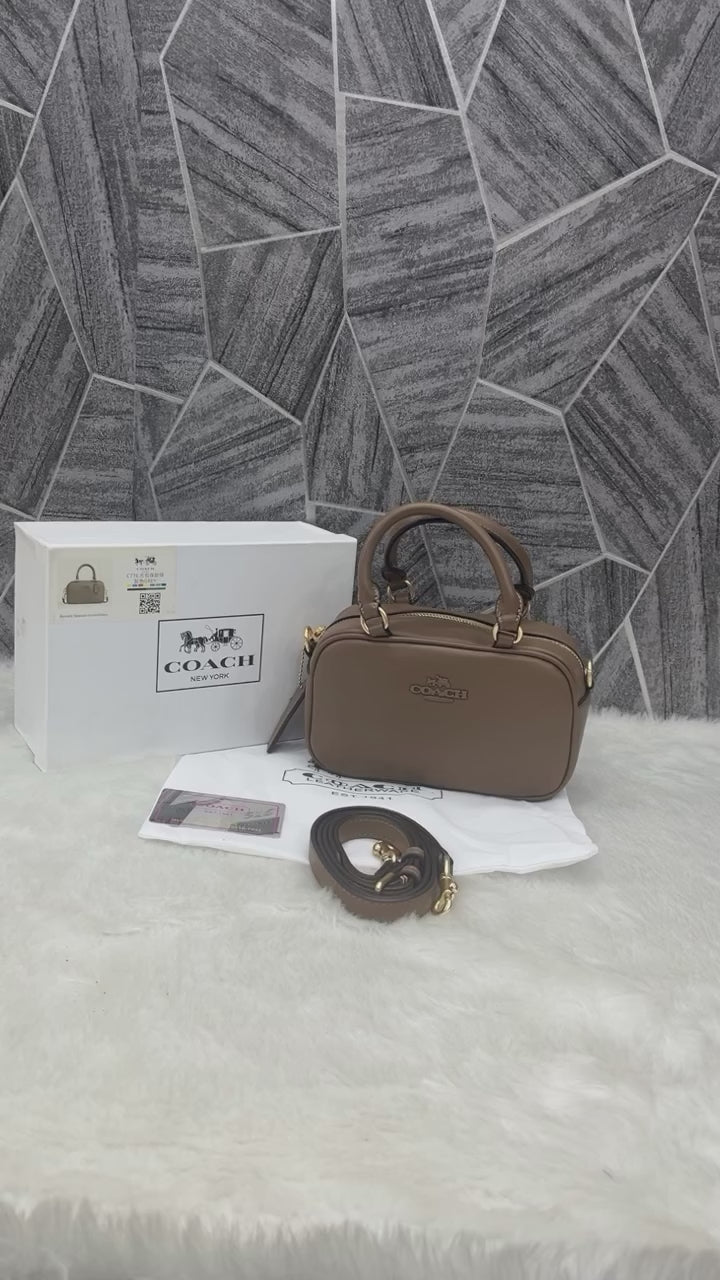 Coac_H Small Satchel Crossbody Bag