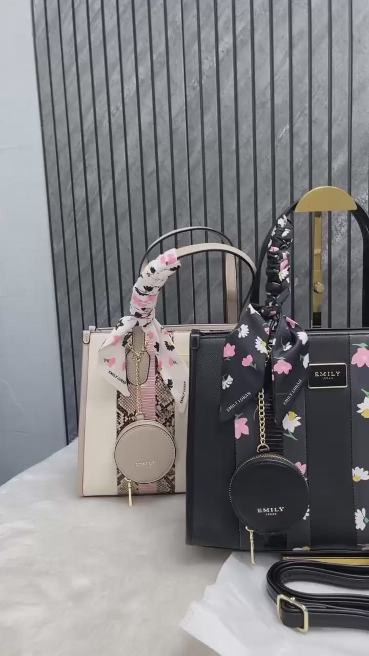 Emily Loran Satchel – Premium High-End Leather Handbag