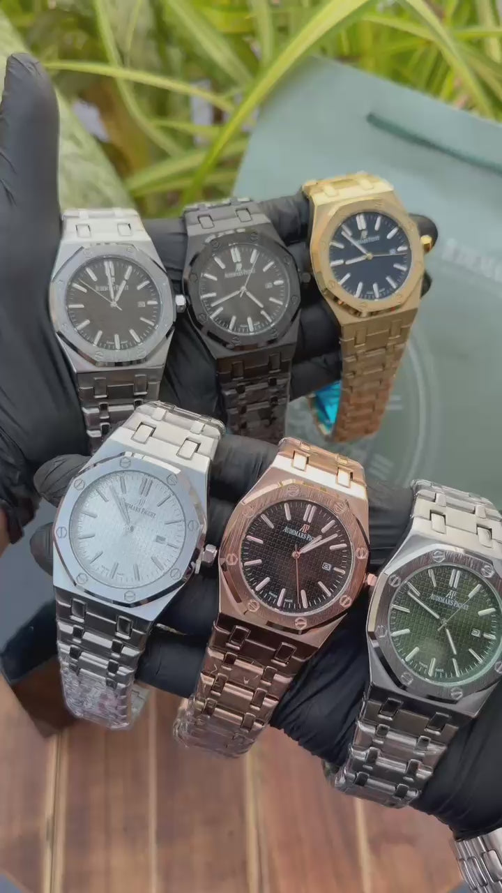 Audemar_S Piuget Royal Oak Inspired Automatic Watch