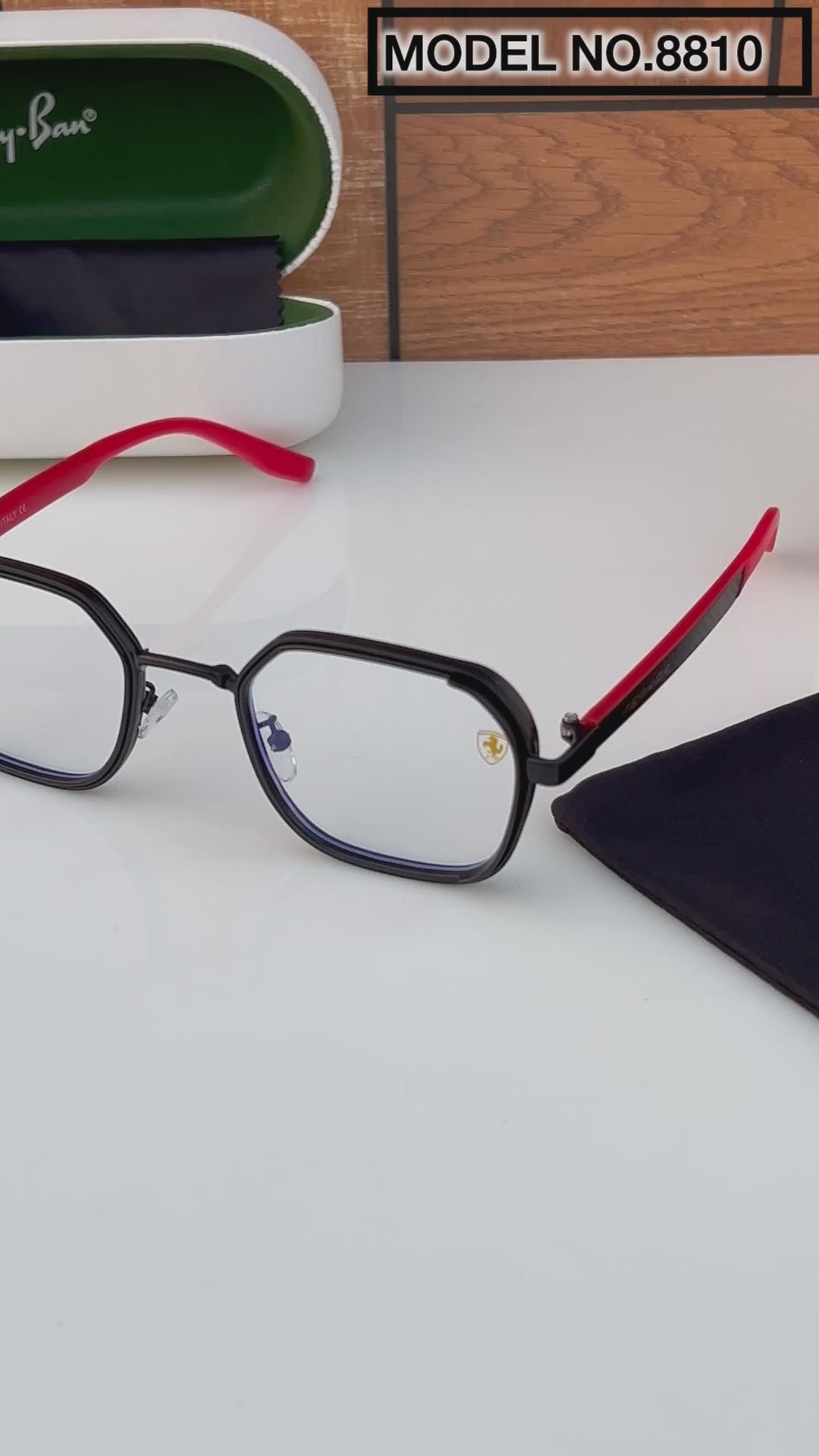 Ray_ban 8810 Black Plano